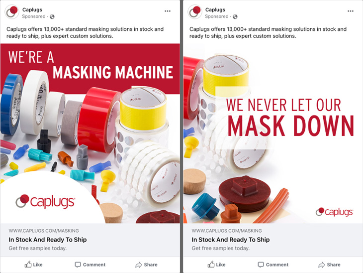 Caplugs Facebook Social Media Posts